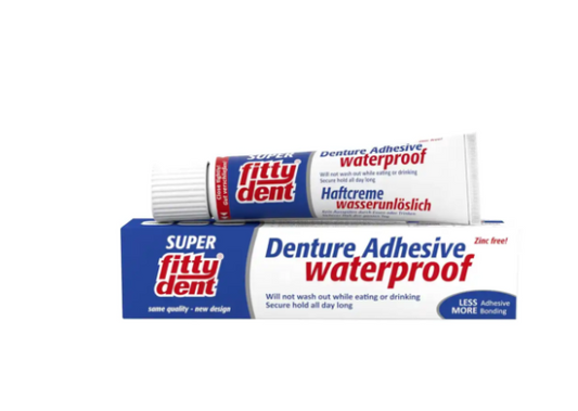 Fittydent Denture Adhesive Gel Waterproof Denture Fixative